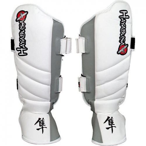 Защита ног Hayabusa Tokushu Striking Shinguards - White купити